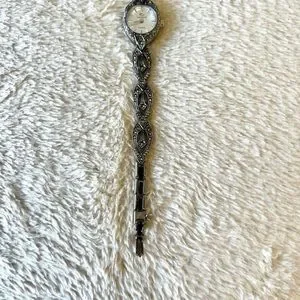 Accessories | Vintage Dark Silver Genere Quartz Skinny Watch  display picture 2